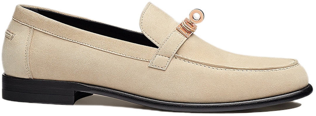 (Women) HERMES Loafer 'Suede and Goatskin Rubber White' H212116Z-T8 Order (Women) HERMES Loafer 'Suede and Goatskin Rubber White' H212116Z-T8