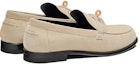 Shop (W) HERMES Loafer 'Suede dan Kulit Kambing Getah Putih' H212116Z-T8