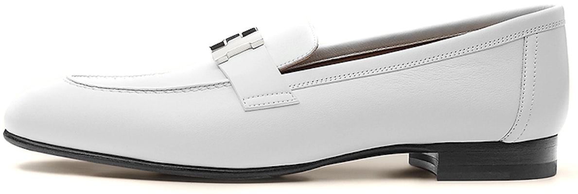 (Women) HERMES Loafer 'White Calfskin' H211288Z-92 Buy (Women) HERMES Loafer 'White Calfskin' H211288Z-92