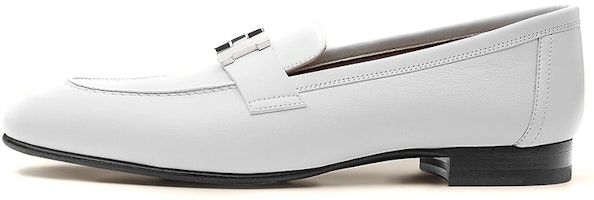 (Women) HERMES Loafer 'White Calfskin' H211288Z-92 (Women) HERMES Loafer 'White Calfskin' H211288Z-92
