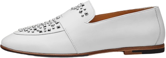 (Women) HERMES Loafer 'White Calfskin' H212168Z-90 (Women) HERMES Loafer 'White Calfskin' H212168Z-90