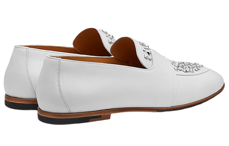 Lookbook (W) 에르메스 화이트 송아지 가죽 로퍼 H212168Z-90