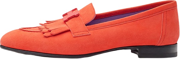 (Women) HERMES Loafer with Tassel Detail 'Red' H221071Z-3L (Women) HERMES Loafer with Tassel Detail 'Red' H221071Z-3L