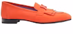 (W) HERMES Kasut Loafer dengan Rincian Rumbai 'Merah' H221071Z-3L