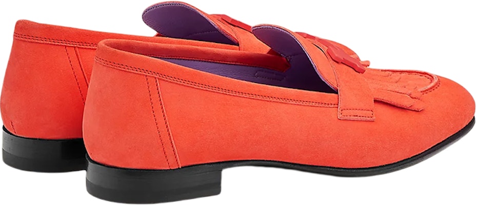 (Women) HERMES Loafer with Tassel Detail 'Red' H221071Z-3L Shop (Women) HERMES Loafer with Tassel Detail 'Red' H221071Z-3L