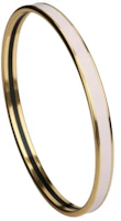 Lookbook (Women) HERMES Logo Embellished Enamel Bracelet Gold for Women. H240001F 1Z62
