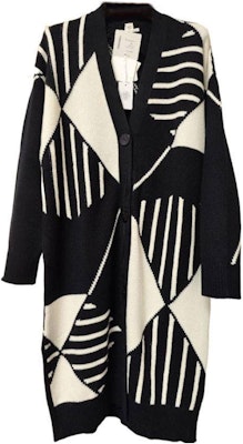 (W) 爱马仕多色钻石图案羊绒长款开衫 H0H2100D32C Purchase (W) 爱马仕多色钻石图案羊绒长款开衫 H0H2100D32C