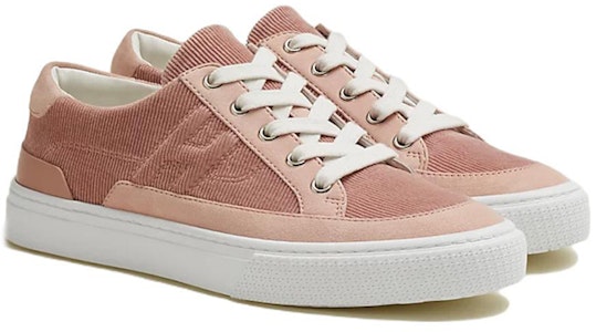 (W) HERMES Kasut Fesyen Tapak Rendah 'Merah Jambu' H222189Z-R0 Lookbook (W) HERMES Kasut Fesyen Tapak Rendah 'Merah Jambu' H222189Z-R0