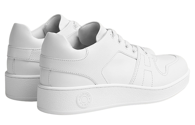 Shop (W) HERMES Low-Top Schnürschuhe ''Fashion Sneaker Weiß'' H222165Z-90