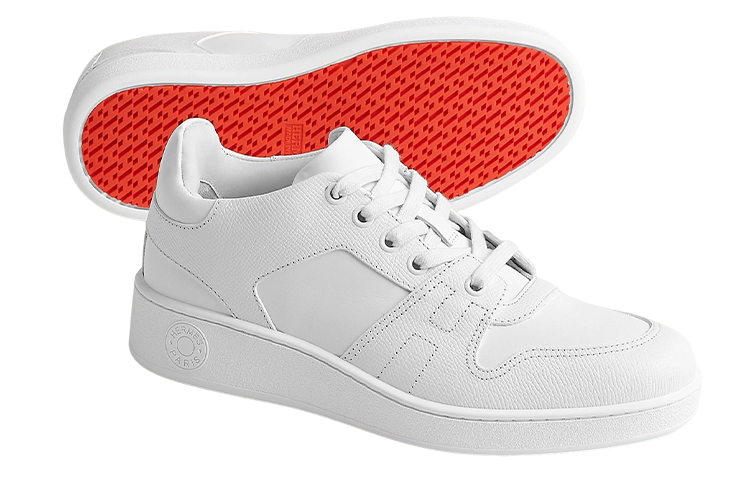 Purchase (W) HERMES Low-Top Schnürschuhe ''Fashion Sneaker Weiß'' H222165Z-90