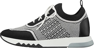 (Women) HERMES Low-Top Sneakers 'Black Calfskin and Suede' H202228Z-52 (Women) HERMES Low-Top Sneakers 'Black Calfskin and Suede' H202228Z-52