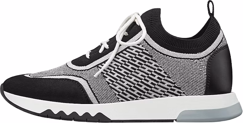 (Women) HERMES Low-Top Sneakers 'Black Calfskin and Suede' H202228Z-52 Buy (Women) HERMES Low-Top Sneakers 'Black Calfskin and Suede' H202228Z-52