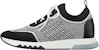(W) HERMES Kasut Sneakers Rendah 'Kulit Lembu Hitam dan Suede' H202228Z-52