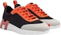(W) HERMES Low Top Sneaker 'Hitam Jingga' H221177Z-02