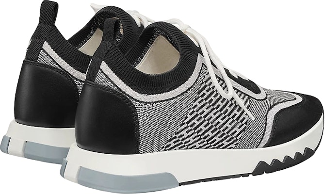 (Women) HERMES Low-Top Sneakers 'Black Calfskin and Suede' H202228Z-52 Lookbook (Women) HERMES Low-Top Sneakers 'Black Calfskin and Suede' H202228Z-52