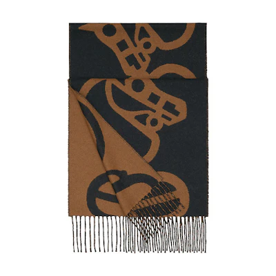 (Women) HERMES Luxury Cashmere Knit Scarf H259078S-01