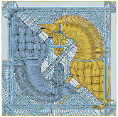 (Women) HERMES Masan & Masan Love Story Silk Scarf for Women H003684S-16 Buy (Women) HERMES Masan & Masan Love Story Silk Scarf for Women H003684S-16