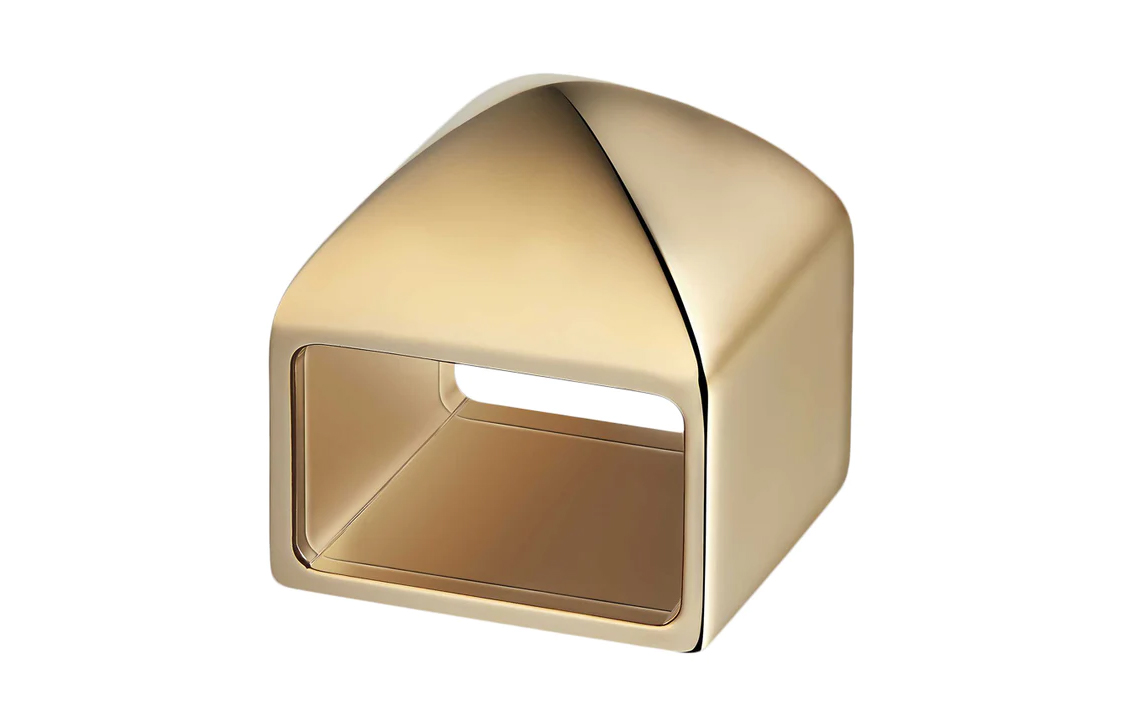 (Women) HERMES Medor Scarf Button Palladium Brass Accessories for Women. H601932S00