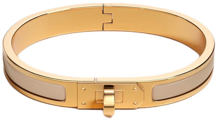 (W) HERMES Mini Clic Kelly Pulsera de Esmalte Dorada H200004F 19PM Buy (W) HERMES Mini Clic Kelly Pulsera de Esmalte Dorada H200004F 19PM