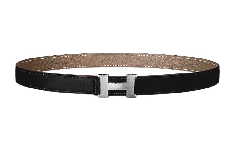 (Women) HERMES Mini Constance Black Leather Belt for Women - Smooth Buckle, 2.4cm Width. H075395CK05-H052150CABU090 圖 2