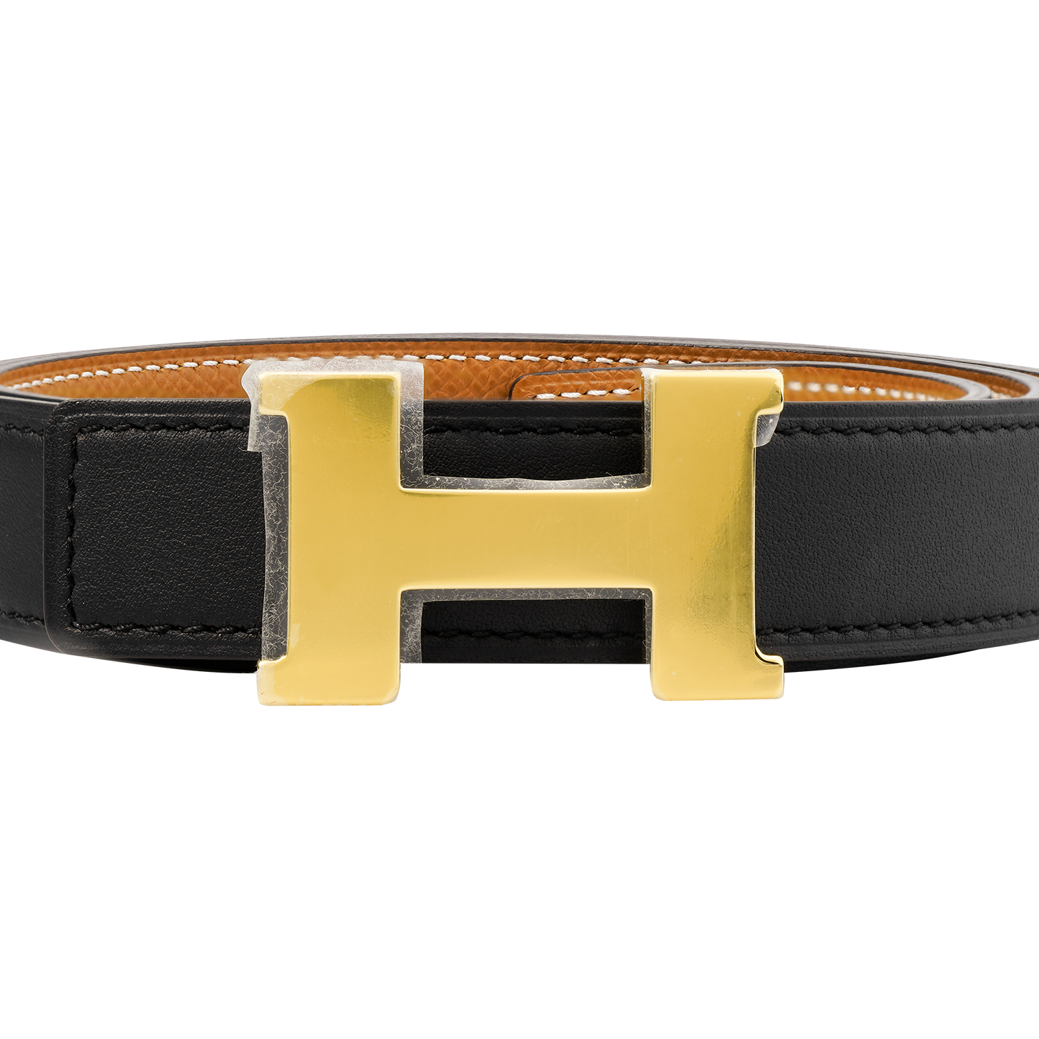 (Women) HERMES Mini Constance Swift & Epsom Leather Reversible Belt Black/Gold 2.4cm H064545CC06-H052150CABV080 圖 3