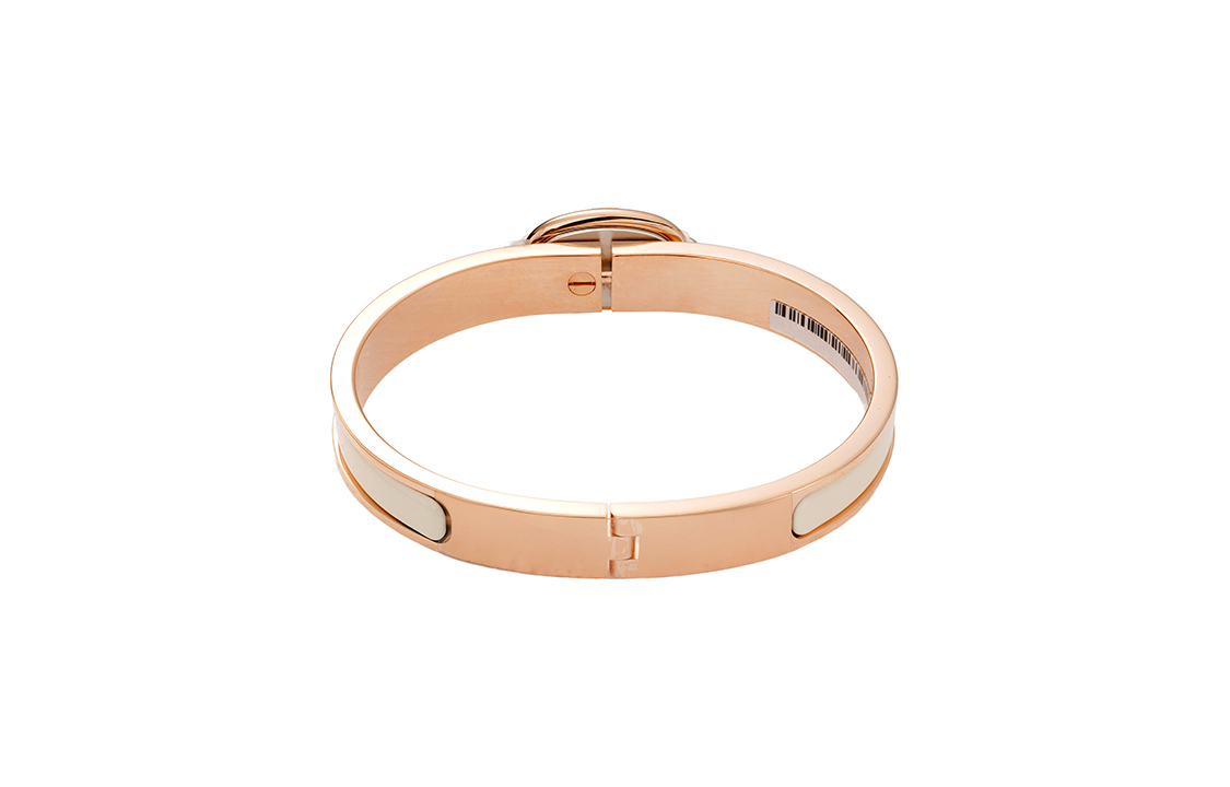 (Women) HERMES Mini Pig Nose Adjustable Rose Gold Bracelet Women Beige. H209000FO85 圖 3