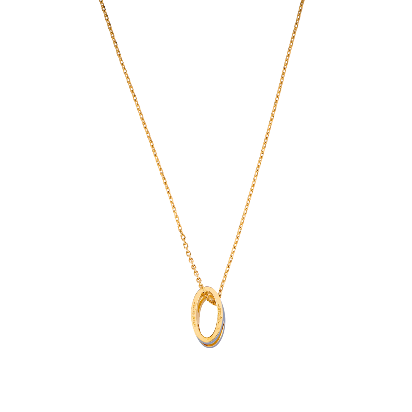 (Women) HERMES Mini Pop H Gold-Plated Necklace for Women - Gold. H147992F 05 圖 5