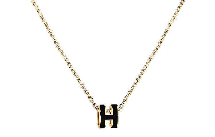 (Women) HERMES Mini Pop H Palladium Necklace for Women H147992F-03 圖 2