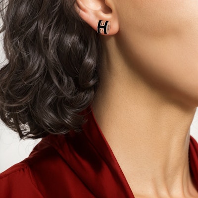 (W) エルメス ミニポップH ローズゴールド メタル イヤリング レディース用 H608002FO03 Details for (W) エルメス ミニポップH ローズゴールド メタル イヤリング レディース用 H608002FO03