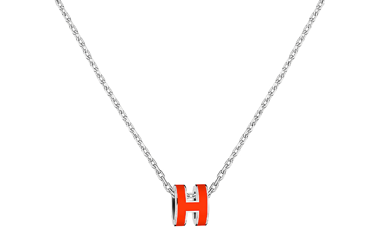 (Women) HERMES Mini Pop H Series Classic Casual Metal Necklace H147992FP1B