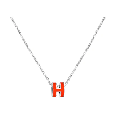 (Women) HERMES Mini Pop H Series Classic Casual Metal Necklace H147992FP1B
