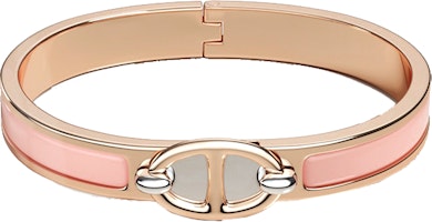 (Women) HERMES Minimalist Fashion Bracelet for Women in Rose Pink. H209000FO1Z (Women) HERMES Minimalist Fashion Bracelet for Women in Rose Pink. H209000FO1Z