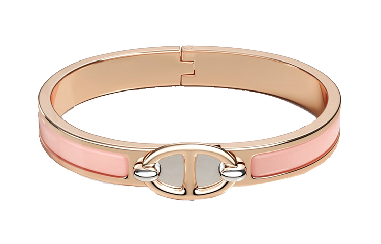 Order (W) HERMES Pulsera Minimalista de Moda para Mujer en Rosa Rosado. H209000FO1Z