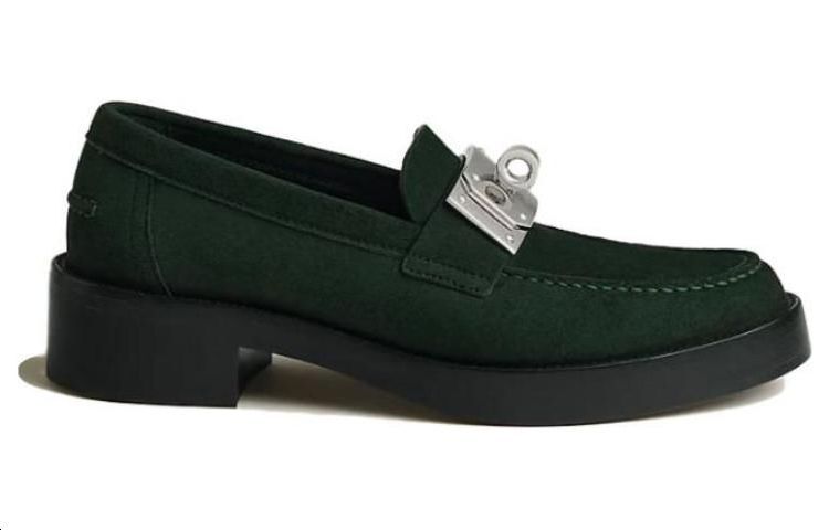 (W) HERMES Mocassin 'Dark Green' 圖 2