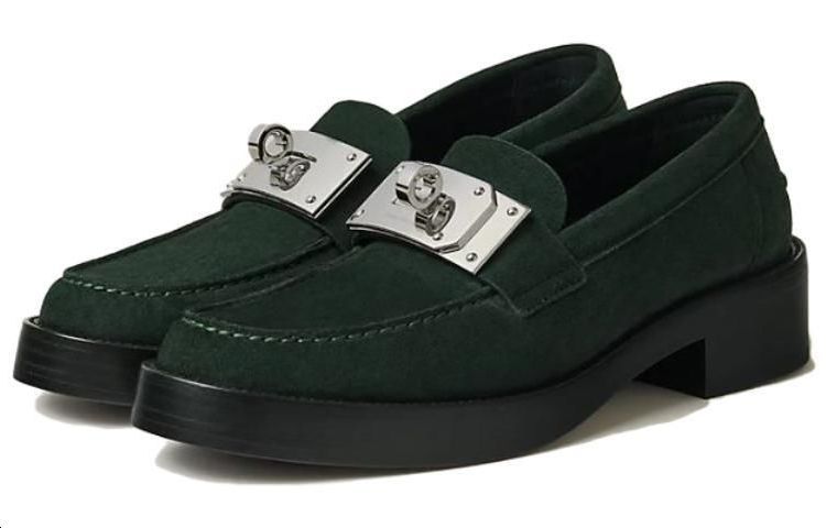 (W) HERMES Mocassin 'Dark Green' 圖 3