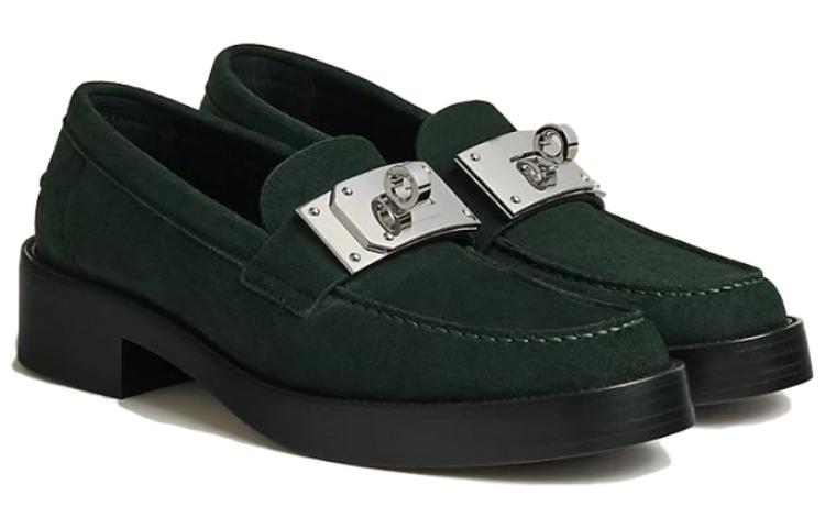 (W) HERMES Mocassin 'Dark Green' 圖 4