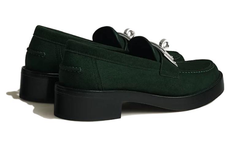 (W) HERMES Mocassin 'Dark Green' 圖 5