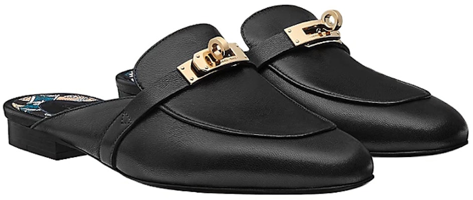 (W) (女性用)エルメス ミュール『ブラックレザーファッション』H211160Z-02 H211160Z-02 Order (W) (女性用)エルメス ミュール『ブラックレザーファッション』H211160Z-02 H211160Z-02