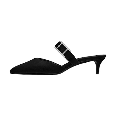(W) HERMES Mule 'Black Stiletto'