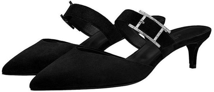 (W) HERMES Mule 'Stiletto Hitam' H202007Z-02 Lookbook (W) HERMES Mule 'Stiletto Hitam' H202007Z-02