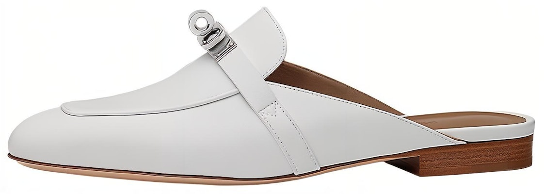 (Women) HERMES Mule 'Fashion Calfskin White' H212296Z-02 Buy (Women) HERMES Mule 'Fashion Calfskin White' H212296Z-02