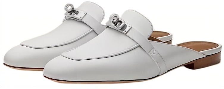 (W) 에르메스 패션 카프스킨 화이트 뮬 H212296Z-02 Lookbook (W) 에르메스 패션 카프스킨 화이트 뮬 H212296Z-02