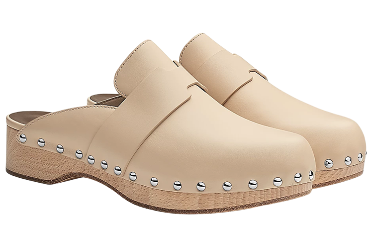 (W) HERMES Mules 'Nude' 圖 3