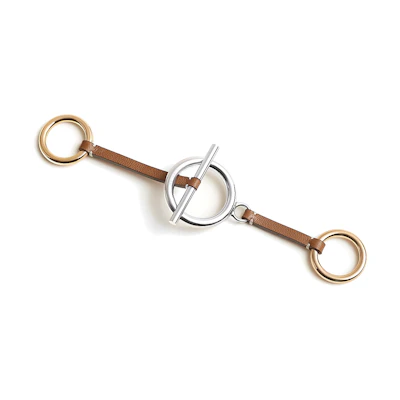 (Women) HERMES Multi-Ring Scarf Buckle Accessory for Women - Brown. H603564Sv00