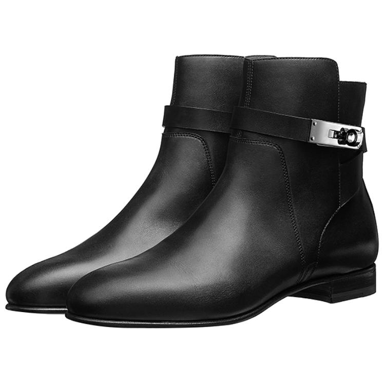 Lookbook (W) HERMES Neo Ankle Boot 'Kulit Anak Lembu Hitam' H162133Z-02