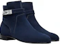 Shop (W) HERMES Neo Enkellaars ''Blauw Suède en Geitenleer'' H162134Z-O5