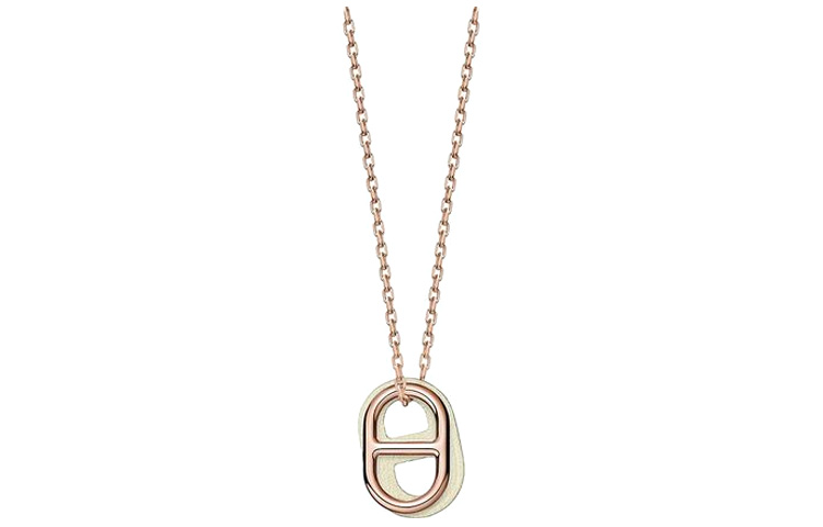 (Women) HERMES O'Maillon Rose Gold Necklace for Women. H079528CDI2 圖 2