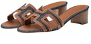 Shop (W) HERMES Oasis 'Brut' Sandal H221113Z-48