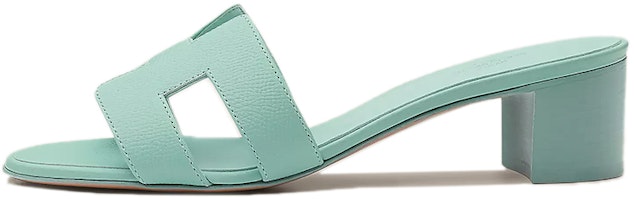 (Women) HERMES Oasis 'Seafoam Green' High Heel Sandals H151215Z-08 (Women) HERMES Oasis 'Seafoam Green' High Heel Sandals H151215Z-08