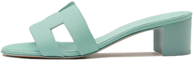 (Women) HERMES Oasis 'Seafoam Green' High Heel Sandals H151215Z-08 (Women) HERMES Oasis 'Seafoam Green' High Heel Sandals H151215Z-08